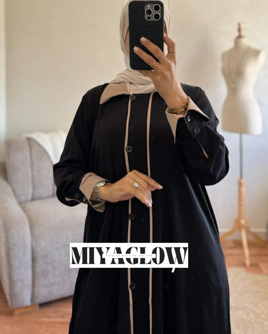 🚨Promotion🚨 Kswa Col Chemise – Élégance en Crêpe Rosa Tendance